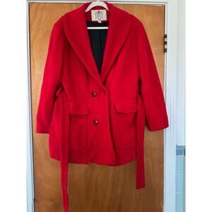RZR Weatherwise Vintage Wool Pea Coat Jacket Vintage Size 9/10